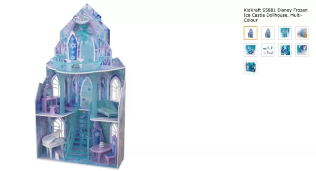 Kidkraft frozen on sale dollhouse furniture