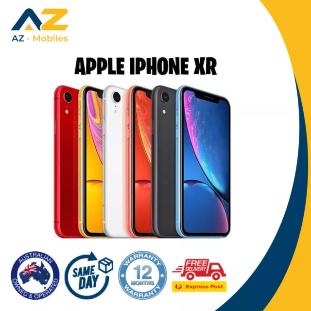 APPLE IPHONE XR [64GB / 3GB] Face ID Unlocked Smartphones - Brand