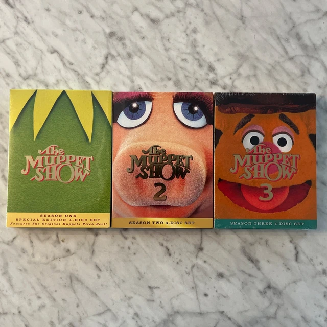 THE MUPPET SHOW Complete Series DVD - Season 1 2 & 3 - Brand New SEALED ...