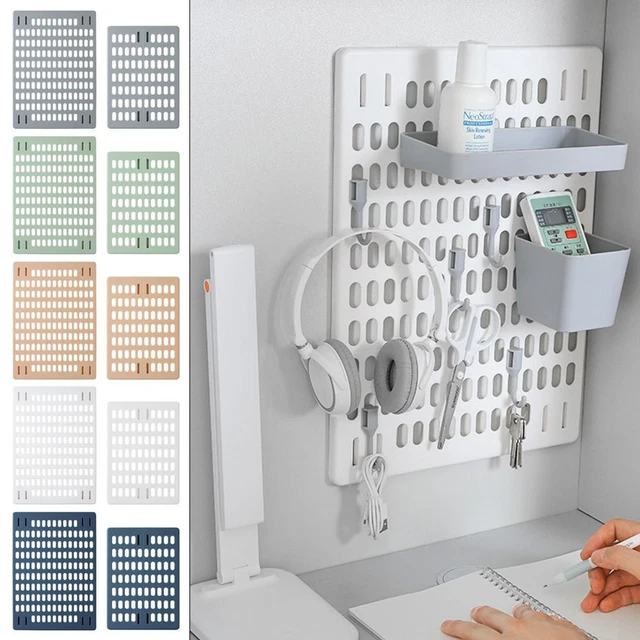 Decoración Multifuncional Tablero Perforado Almacenamiento Estantes Tablero Tablero Estantes
