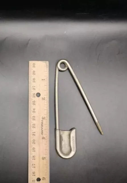 Vintage Large Safety Pin 5 inches