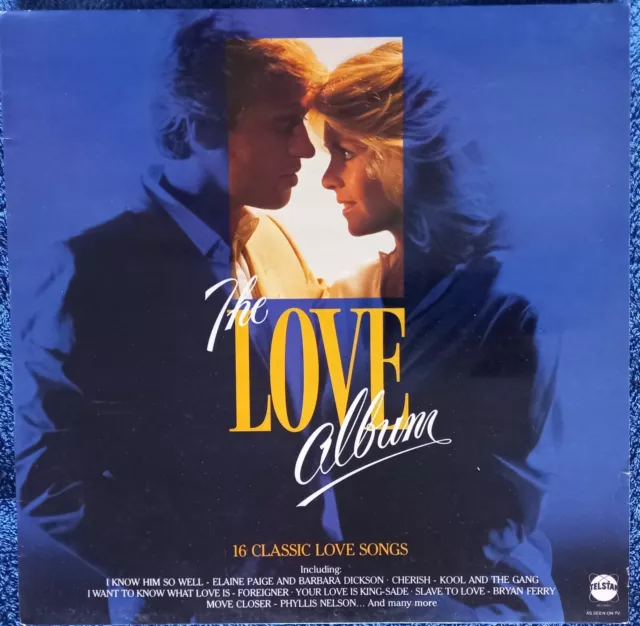 The Love Album 12" Vinyl Compilation LP Various Artists 1985 Excellent Condition