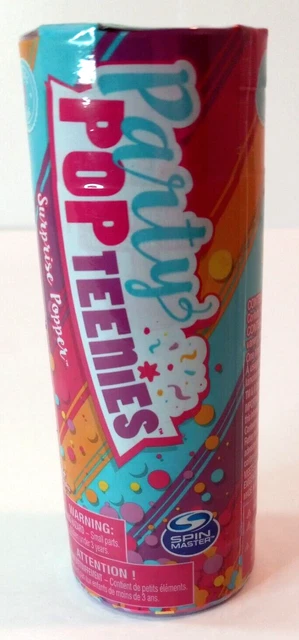 Party Pop Teenies Popteenies Surprise Popper Series 1 Blind Box Toy Spin Master
