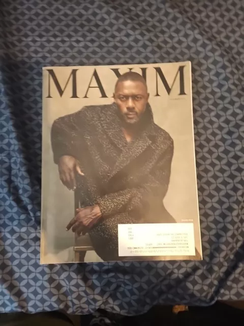 Maxim Magazine September 2015 Idris Elba - Natasha Liu Bordizzo - 623