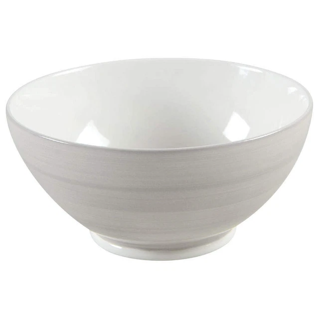 Lenox Kate Spade Charles Lane Gray / Beige "Camel"- Soup / Cereal Bowl NEW