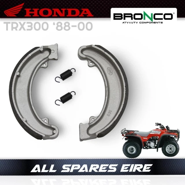 Front & Rear Brake Shoes – For Honda FourTrax 300 4x4 TRX300FW 1988-2000