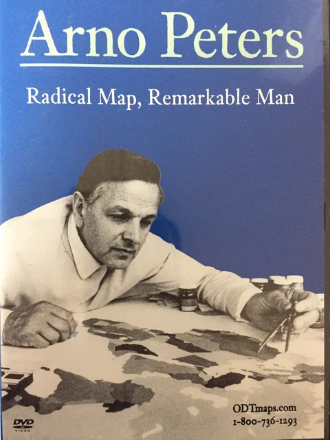 ARNO PETERS - Radical Map Remarkable Man DVD Documentary AS NEW!