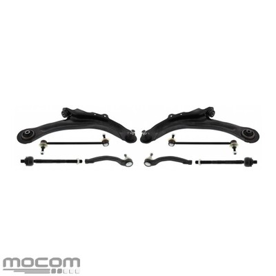 Braccio di controllo per Renault Scenic Megane II Set Cinturone ASTA E TIRANTE ANTERIORE 