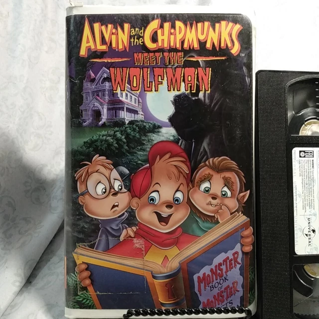 ALVIN AND THE Chipmunks Meet the Wolfman (VHS, 2000) £6.58 - PicClick UK