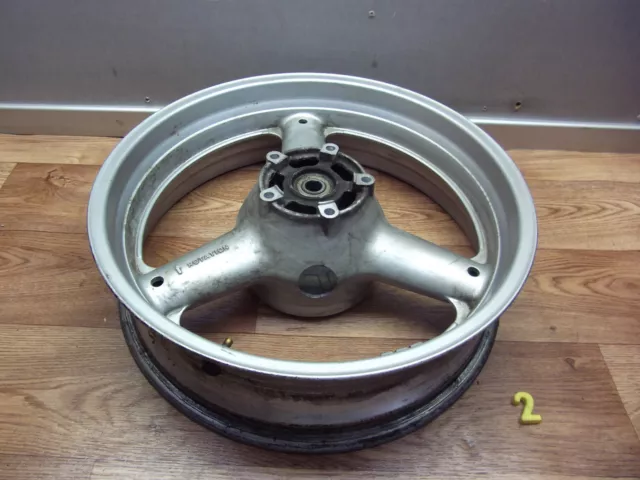 Suzuki Sv 650 S 99-02 Av / Rueda Llanta Rueda Trasera Trasero Wheel 17 4,50 (2)