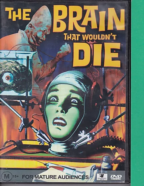 THE BRAIN THAT Wouldn't Die (DVD, 1962,B&W, Region 4) Virginia Leith : B0  $12.55 - PicClick AU