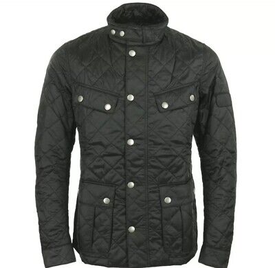 Barbour quilted Ariel mod.11C91 giacca trapuntata nero nuovo con etichette