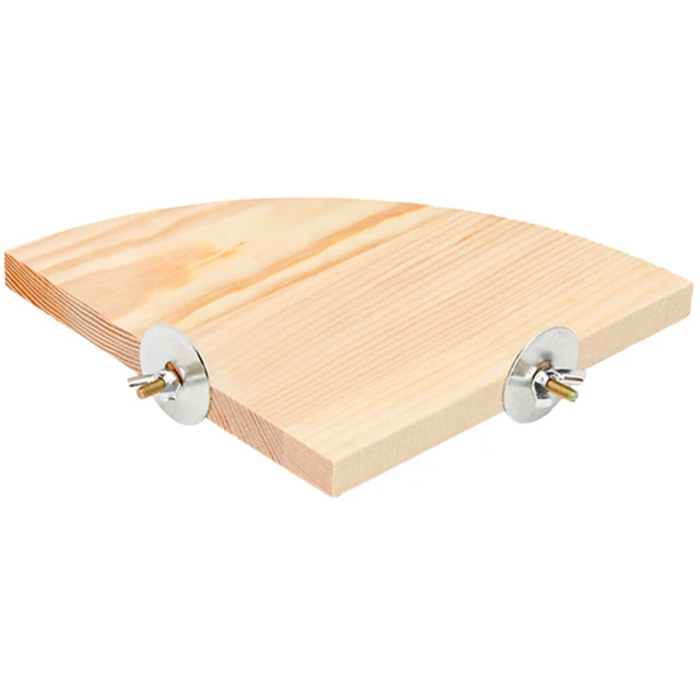Loro de madera plataforma de pie pájaro cacatúas de madera periquitos juguete