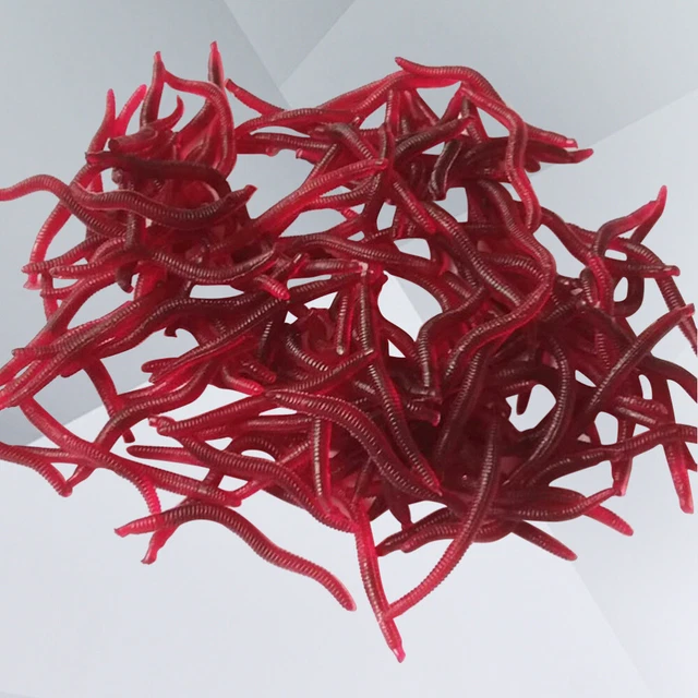 50 Pcs 4cm De pêche En Plastique Leurres Appâts pour la Pêche Bar