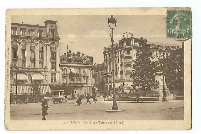 54  Nancy  La Place Thiers Cote Nord