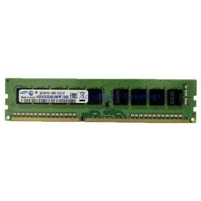 Samsung RAM DDR3 8 GB/16 GB/32 GB/64 GB PC3-14900E 1866 MHz 240pin ECC UDIMM 8 GB lote