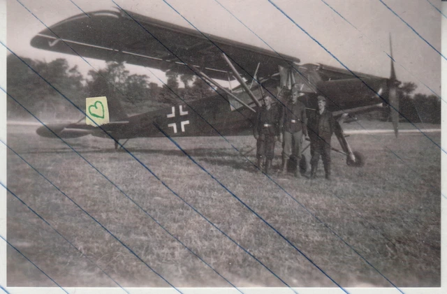 122458 Fieseler Fi156 Storch  CT+NY Luftwaffe Flugzeug avion plane aircraft