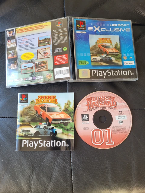 Jeu PS1 Shérif Fais-Moi Peur - Complet Avec Notice - Très Bon état (PAL)