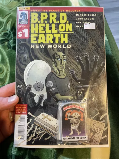 BPRD: HELL ON EARTH #1 * Dark Horse Comics * New World - Hellboy