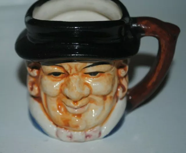 Vintage small 2.5" toby, face mug, Occupied Japan, excellent condition