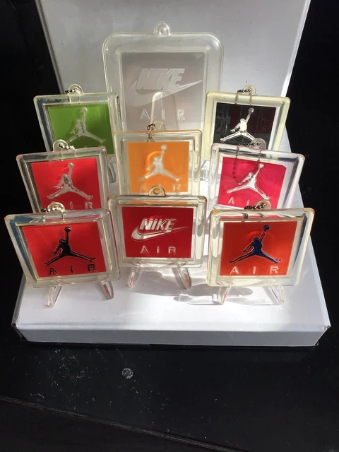 NIKE AIR JORDAN Hang Tag Keychain Rare Original Collection X 9 99.00 PicClick UK