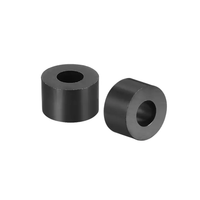 Rond Rondelle Espacement 3.2mm ID 7mm OD 4mm Hauteur pour M3 Vis Noir 300Pcs