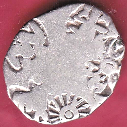 Ancient Muaryan Period Maghad Dynasty Silver Punchmark Rare Coin #Y18