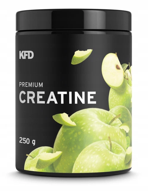 KFD creatina polvo de manzana 250 g, flash UPS