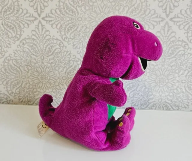 Barney the Dinosaur Singing 'I Love You' 2007 9” Plush Soft Toy 3