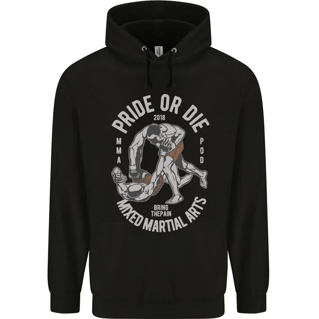 Pride MMA Muay Thai Mixed Martial Arts Childrens Kids Hoodie