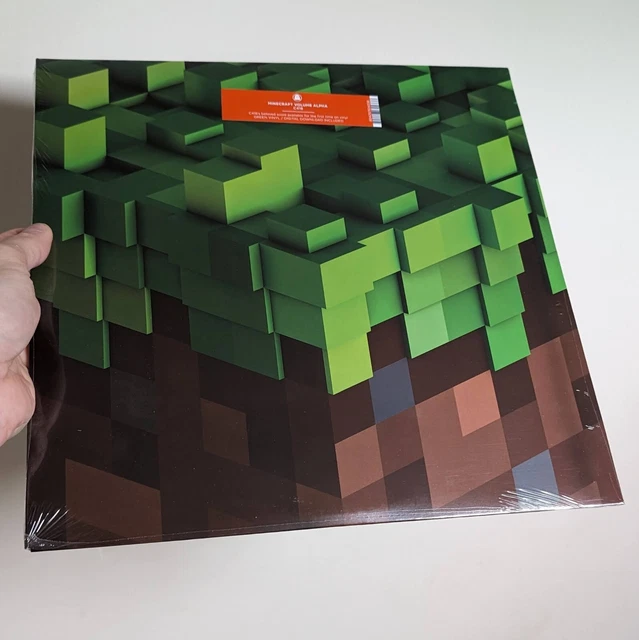 MINECRAFT Volume Alpha (by C418) Video Game Soundtrack LP! *Sealed* GREEN VINYL!