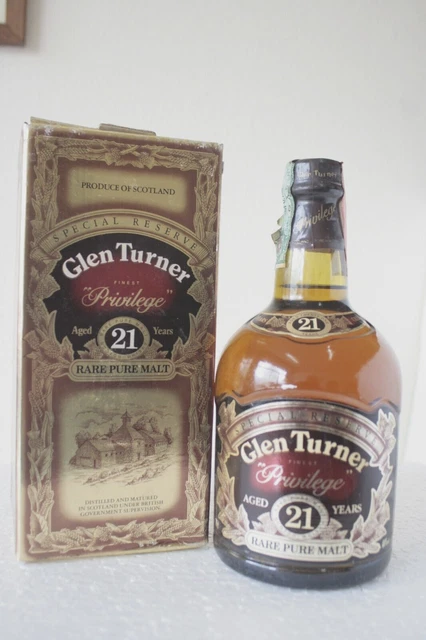 Whisky Glen Turner 21 Years Con Box