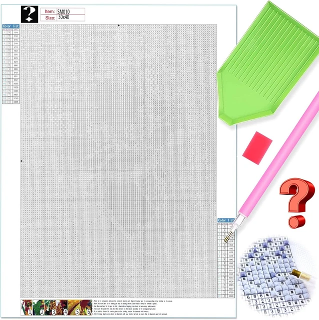 Goofong 5D Diamond Painting Bilder Set Tier, DIY Random Diamant Painting Square