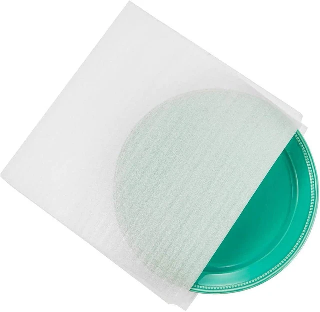 50 Cushion Foam Pouches 12" X 12", Foam Wrap Pouches Protect Dishes, China, and