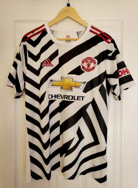 Authentic Man Utd Away Football Shirt 2021/22 - Size Large - Brand New Tags