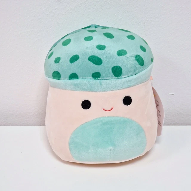 SQUISHMALLOWS SYDNEY GREEN Mushroom Soft Plush Toy 7" USA Food Squad