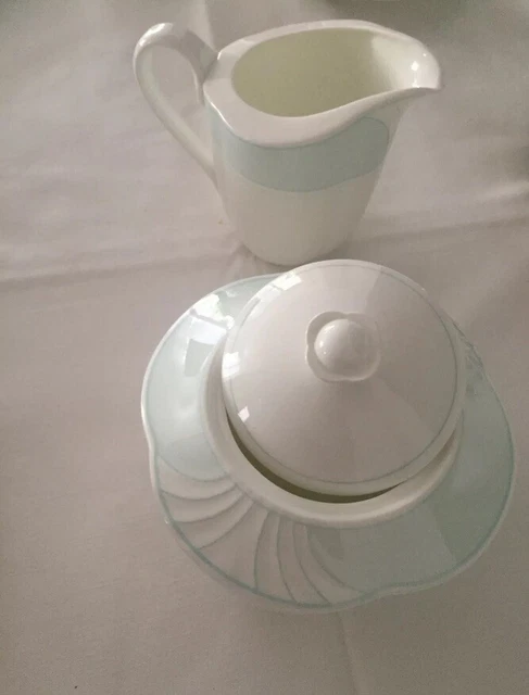 Villeroy Boch Delta Milchkännchen und Zuckerdose
