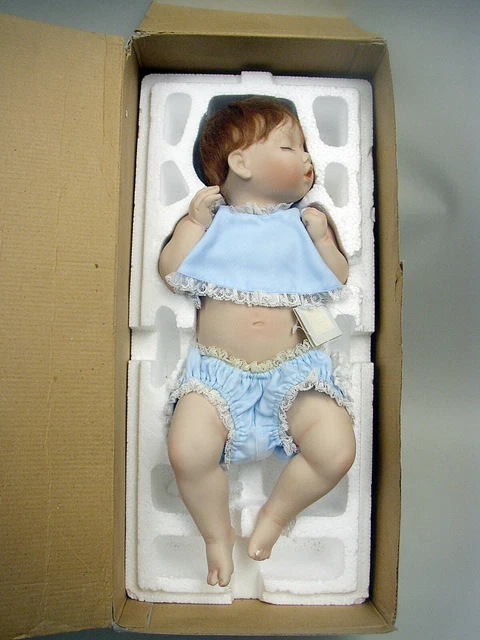 "Good As Gold" Vinyl Doll by Titus Tumesco for Ashton-Drake 1997 With Box -
