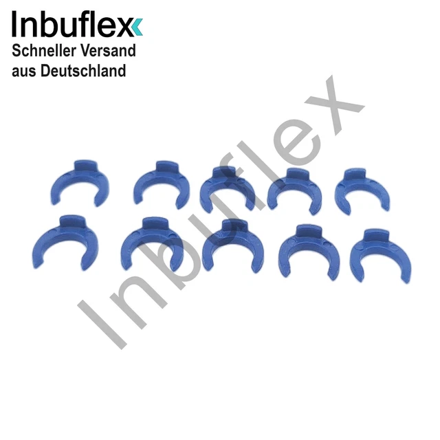 10 Clip Duotight 8mm Schlauch John Guest Bier Push Fit Brauen Schnellverbinder