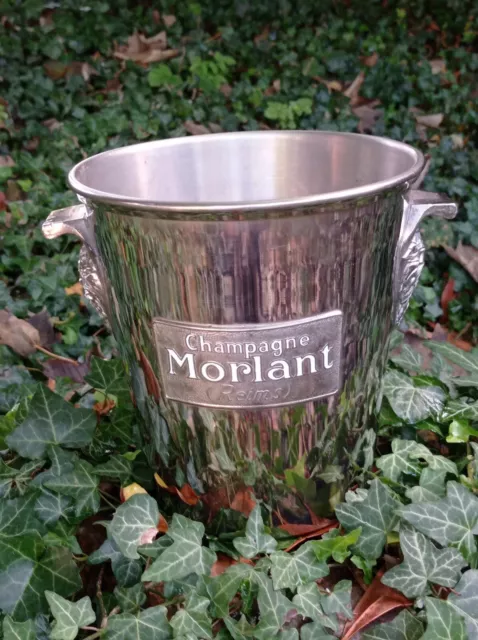 Vintage French Enamel Champagne Ice Bucket Morlant Super Quality Not Piper ,Moët