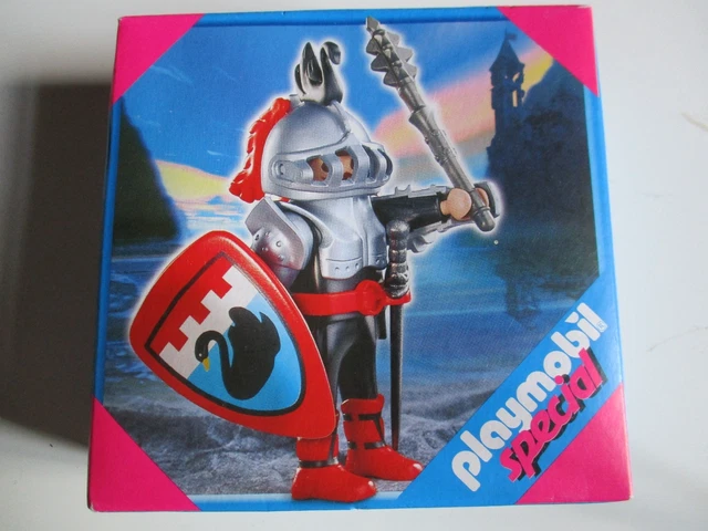Playmobil 4689 – Chevalier Du Cygne Spécial Moyen-Âge Avec Char, Vintage