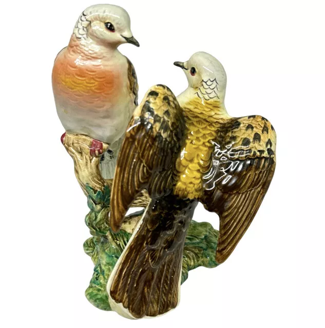 VINTAGE 1940-1970 Era BESWICK TURTLE DOVES PAIRING FIGURE MODEL No. 1022 PERFECT