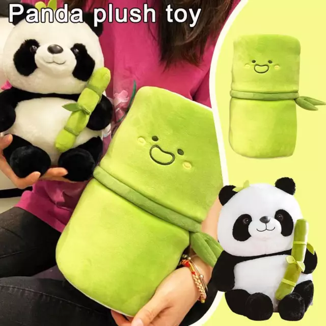 Panda Bear Kids Toy Plush Soft Furry Friend Childrens Play HOTS