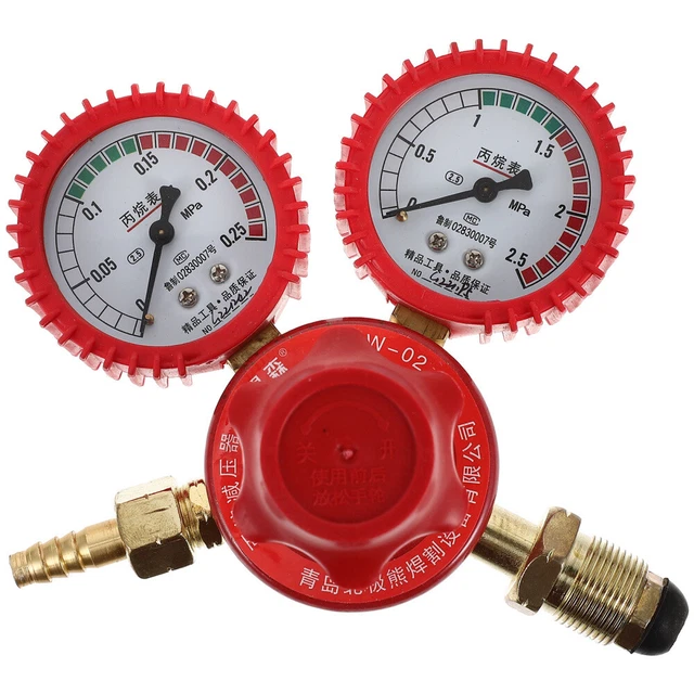Riduttore di pressione saldatura regolatore doppio gauge alto gas misto