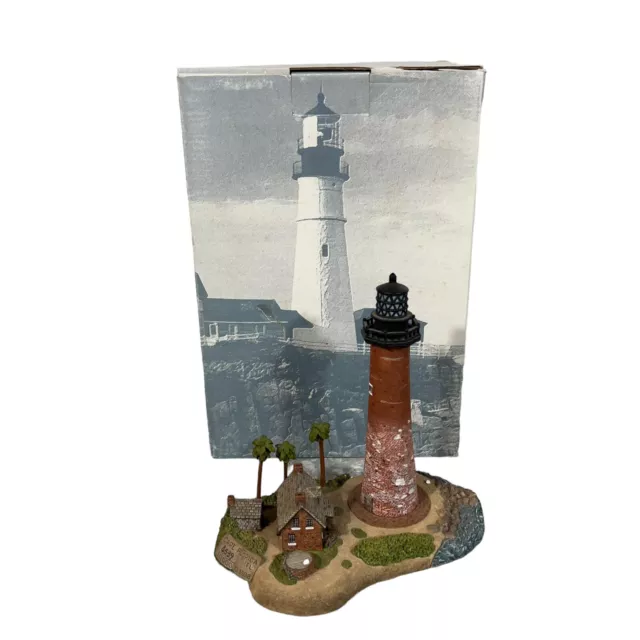 Harbour Lights Cape Florida #209 Lighthouse 1998 With Damaged Box