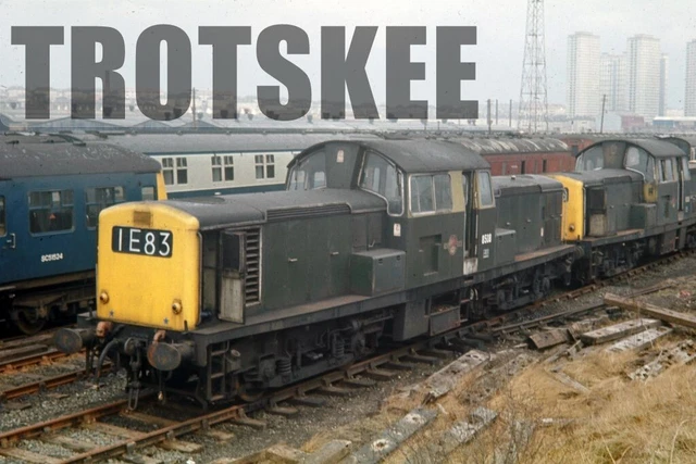 35MM SLIDE BR British Railways Diesel Loco Class 17 D5808 1973 Original ...
