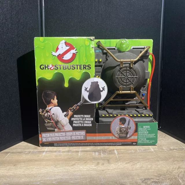 Ghostbusters Proton Pack Projector With Exclusive Slimer Ecto Mini