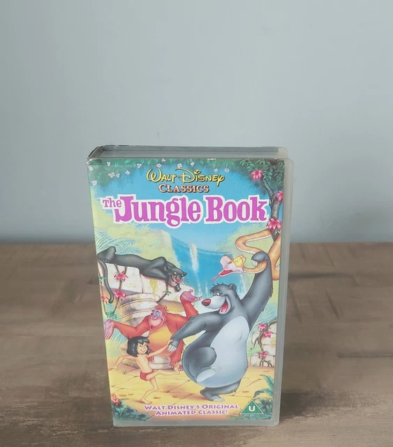 walt-disney-s-the-jungle-book-vhs-cassette-tape-1991-5-42-picclick-uk