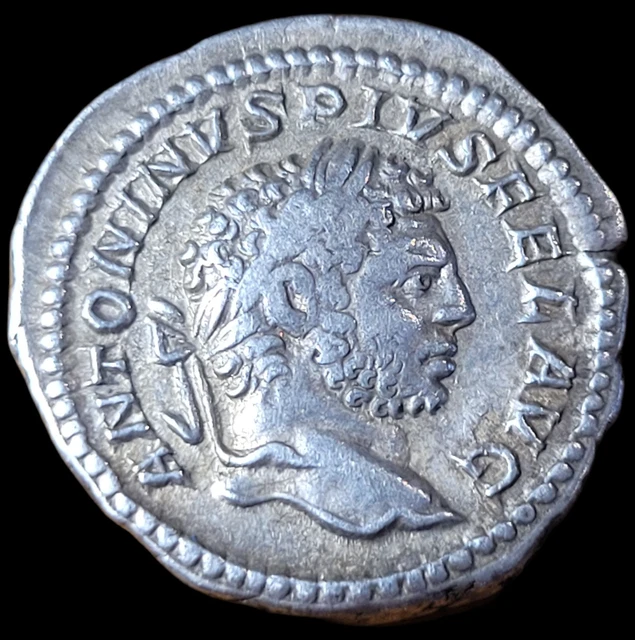 Denier En Argent De Caracalla Etat Magnifique