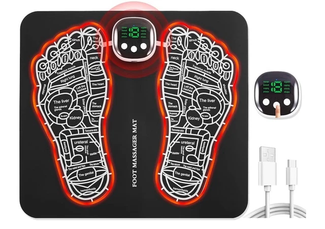Machine Foot Mat 2026 FOOT MASSAGER Mat-Foot Pad-Foldable and Calves Massage Machine ...